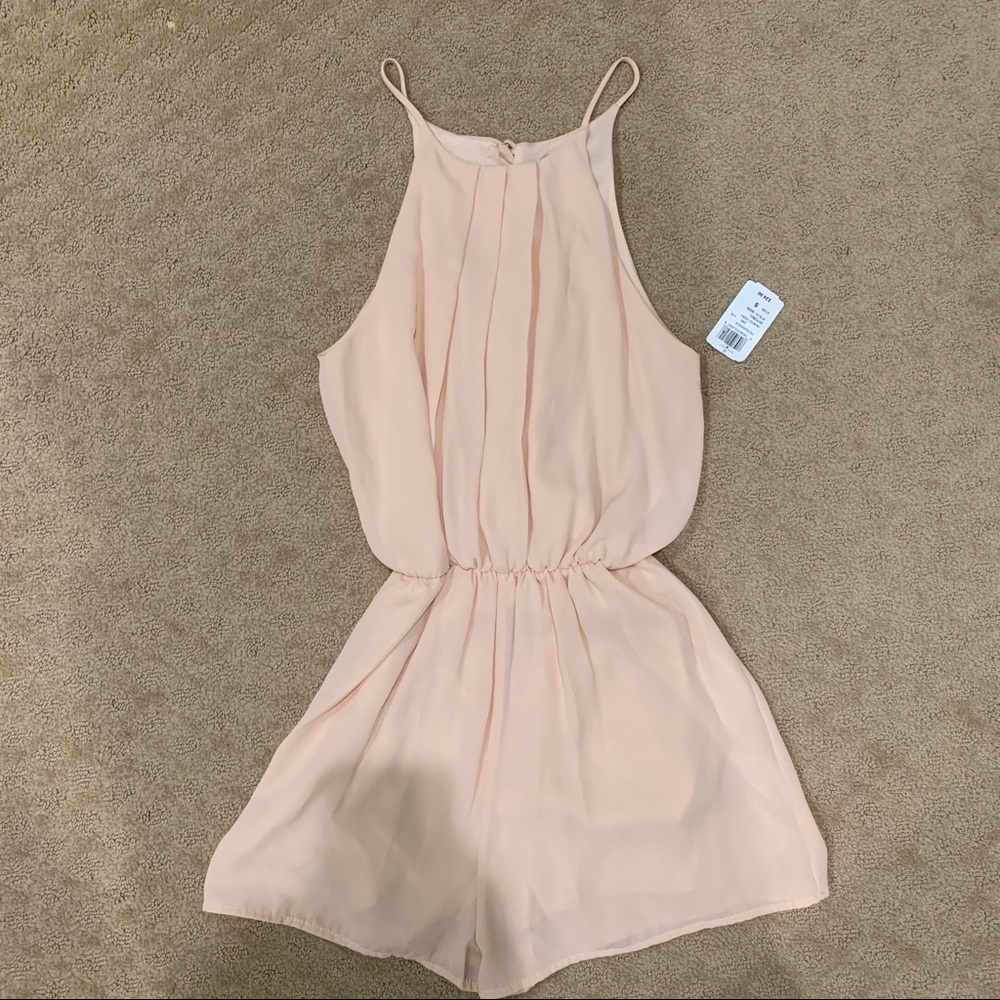 Pink/Nude WINDSOR Sleeveless Romper